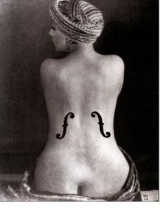 Man Ray - Ingre's violin 